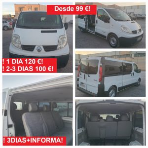 RENAULT TRAFIC 9 PLAZA 2.0 DCI 115 CV 9 PL.